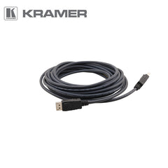 Kramer C-MDPM/MDPM-25 Flexible Display Port Cable 1080p - 7.60m