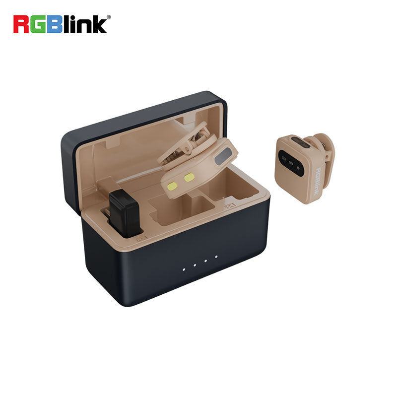 RGBlink Dual Wireless Lavalier Microphone