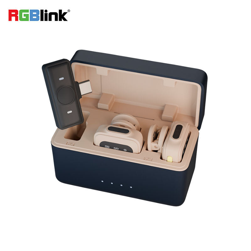 RGBlink Dual Wireless Lavalier Microphone