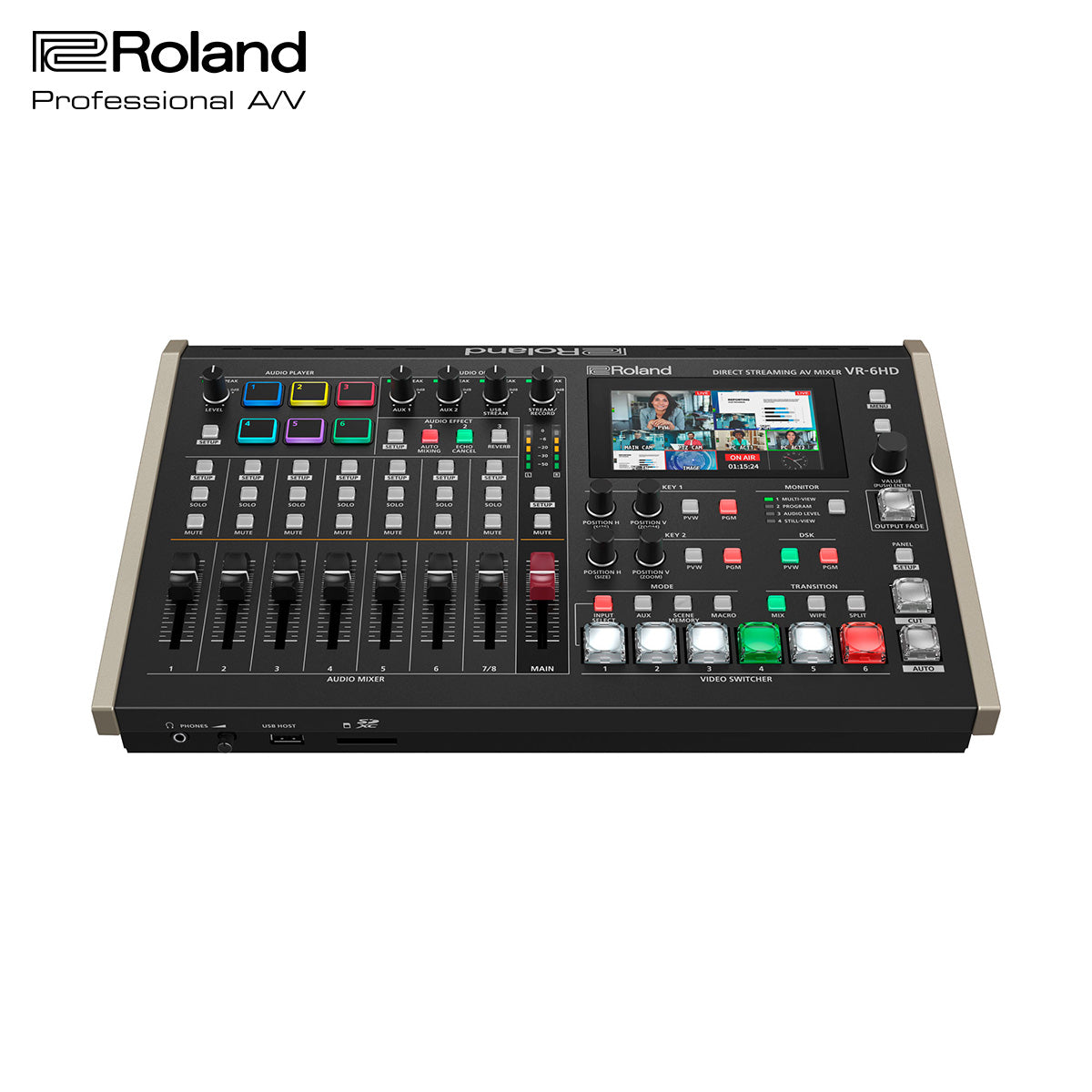 Roland HDMI Vision Switcher with Streaming