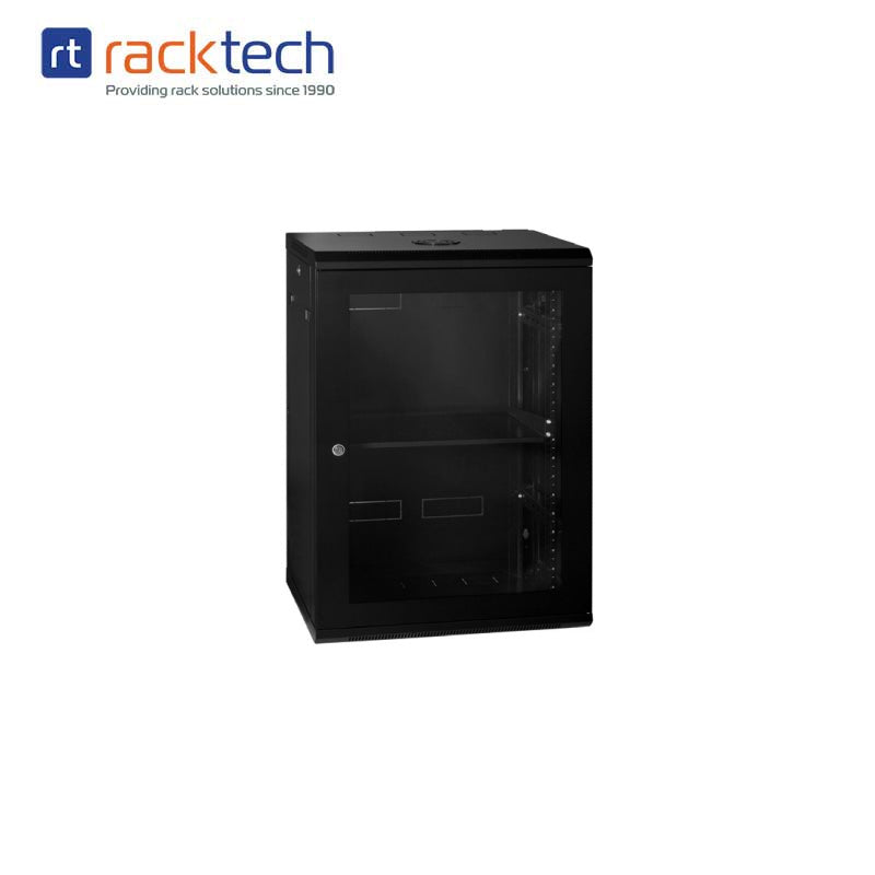 Racktech WRH6618 18RU Hinged Wall Mount Rack - 700mm Deep