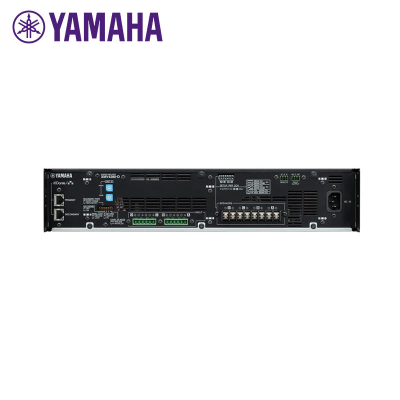 Yamaha 4x280W Power Amplifier with Dante