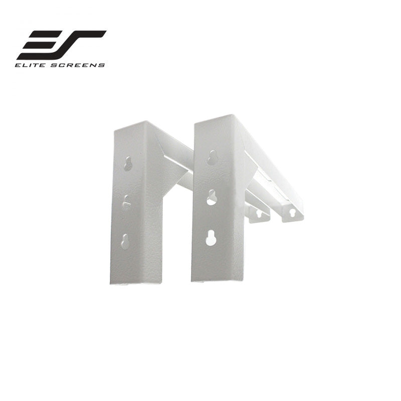 Elite Screens 6(inch) Wall Ceiling Bracket - White