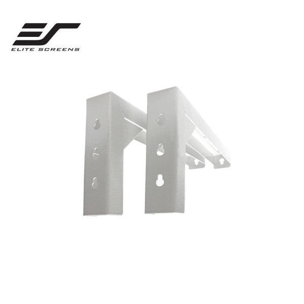 Elite Screens 6(inch) Wall Ceiling Bracket - White