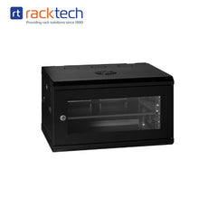 Racktech WRH6406 6RU Hinged Wall Mount Rack - 600W x 450D