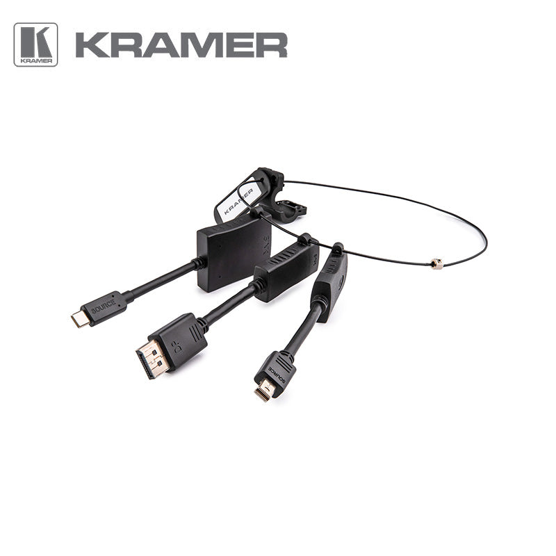Kramer AD-RING-9 DP / Mini DP / USB-C to HDMI Adapter Ring