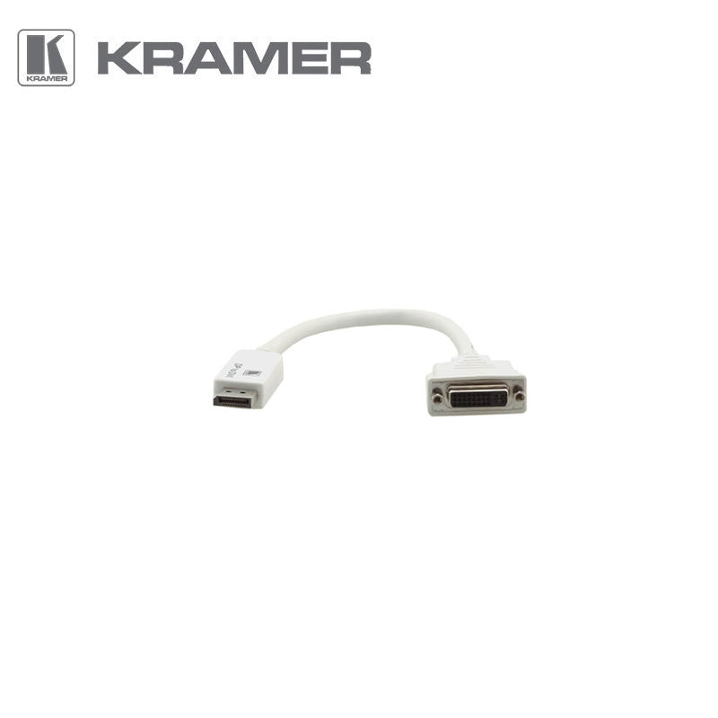 Kramer ADC-DPM/DF DP to DVI-I Female Adapter Cable