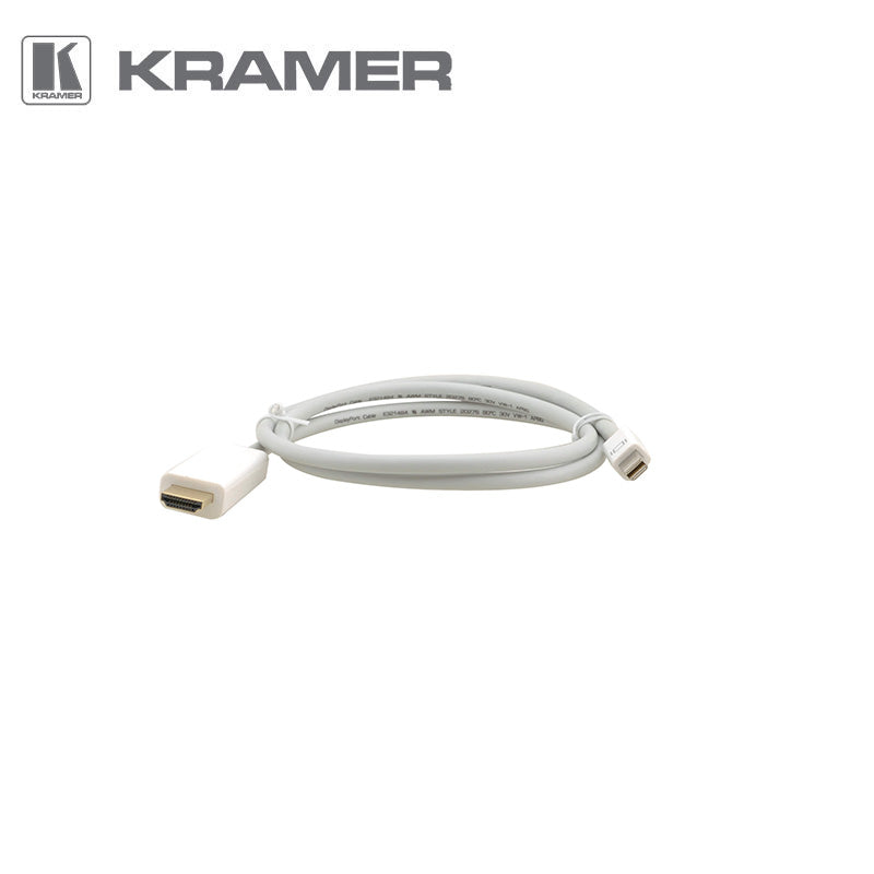 Kramer C-MDP/HM-6 Mini Display Port to HDMI Cable - 1.80m