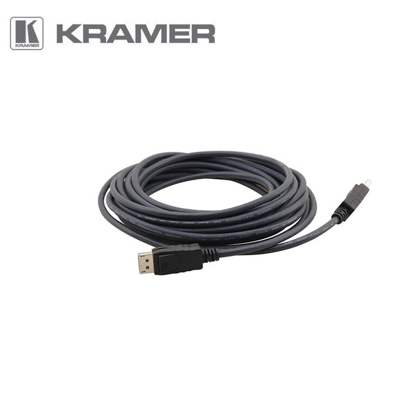 Kramer C-MDPM/MDPM-10 Flexible Display Port Cable 4K60 - 3.00m