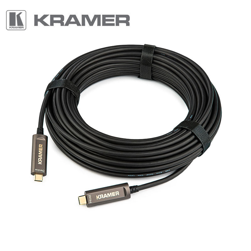 Kramer CLS-AOCU31/CC-10 USB-C 3.1 Optical Cable - 3.00m