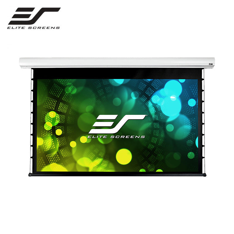 Elite Screens STT120XWH2-E12 120" 16:9 Motorised Tab Tension Projector Screen - Starling Series