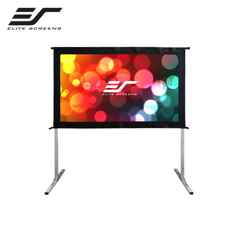 Elite Screens OMS110HR2 110" 16:9 Outdoor Freestanding Rear Projection Screen