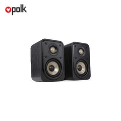 Polk ES10 4" 100W Bookshelf Speakers - Black (Supplied as Pairs)