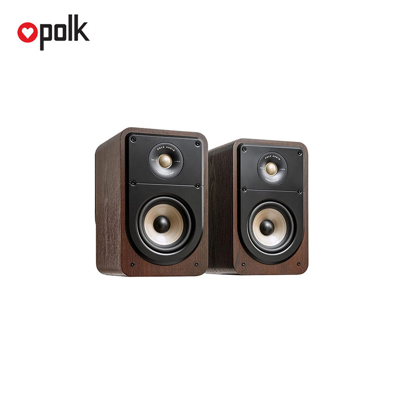 Polk ES15 5.25" 100W Bookshelf Speakers - Walnut (Supplied as Pairs)