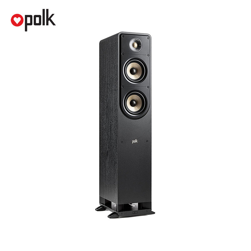 Polk ES50 5.25" 150W Floorstanding Speakers - Black (Supplied as Pairs)