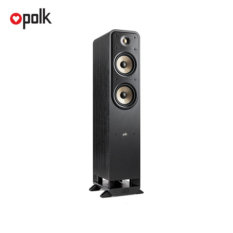 Polk ES55 6.5" 200W Floorstanding Speakers - Black (Supplied as Pairs)