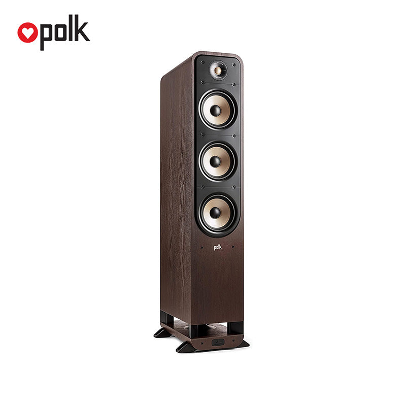 Polk ES60 6.5" 300W Floorstanding Speakers - Walnut (Supplied as Pairs)