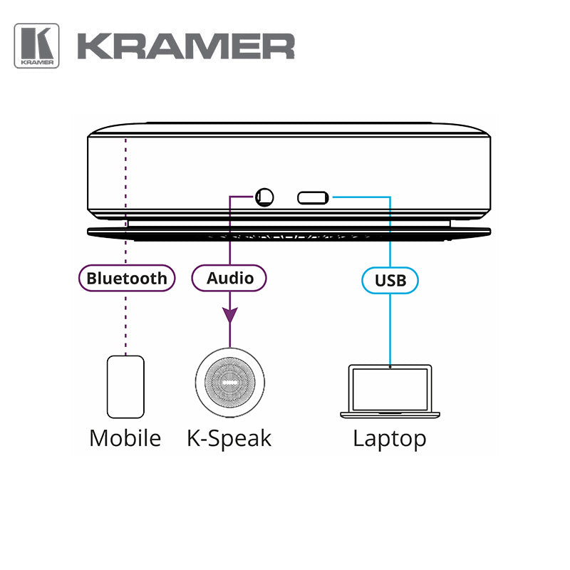 Kramer K-Speak Omni-directional USB Microphone