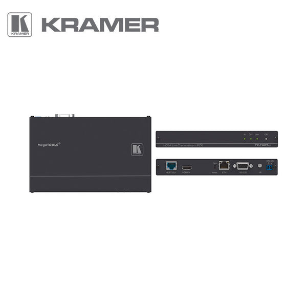 Kramer TP-780TXR 4K60 (4:2:0) HDMI to HDBaseT Transmitter with RS-232 / IR / PoE - Extended Reach