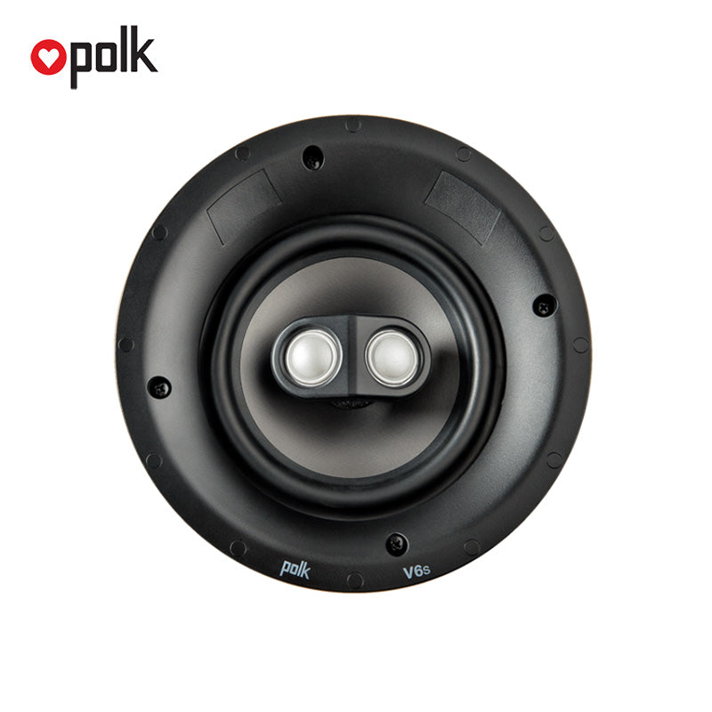 Polk V6S 6.5" 100W In-ceiling Stereo Speaker (Supplied as Single)