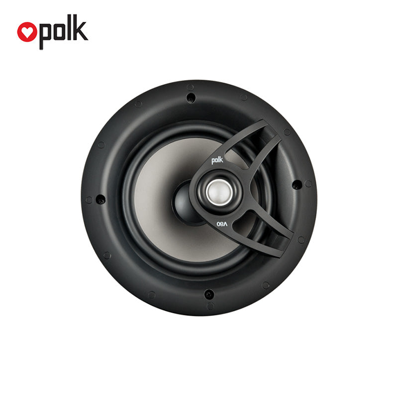 Polk V80 8" 100W In-ceiling Speaker (Supplied as Single)