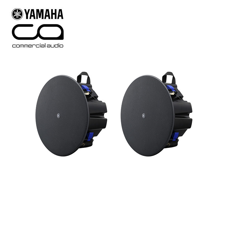 Yamaha VXC5F 4.5" Low Profile In-Ceiling Speakers - Black (Supplied as Pairs)